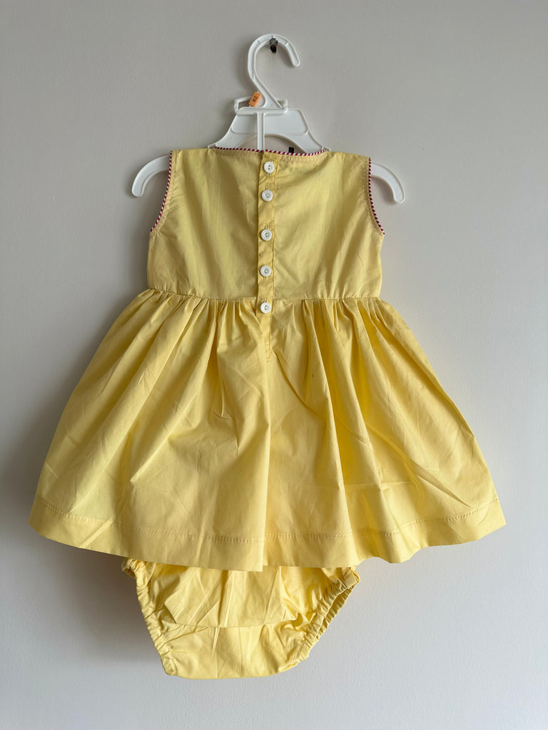 Buy Yellow dress for baby girl for haldi online