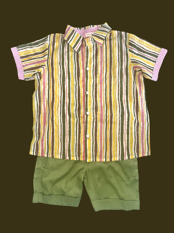 Shop designer wear shirt and short pant for baby boy